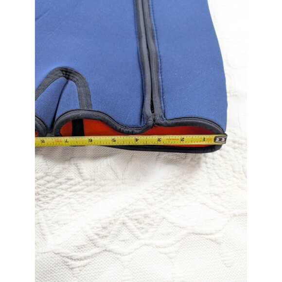 vtg. Henderson Aquatics women’s medium Shorty Long sleeve Wetsuit zipper up - Picture 12 of 16